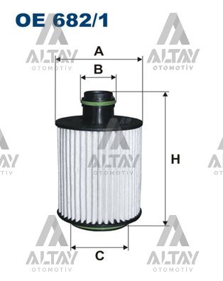 Fiat Doblo Yağ Filtresi J OEM 650221 Fiat Doblo Yağ Filtresi J OEM 650221